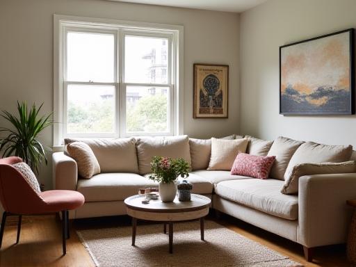 Wohnzimmer der Familie Schneider mit dem Sofa 'Matterhorn'.